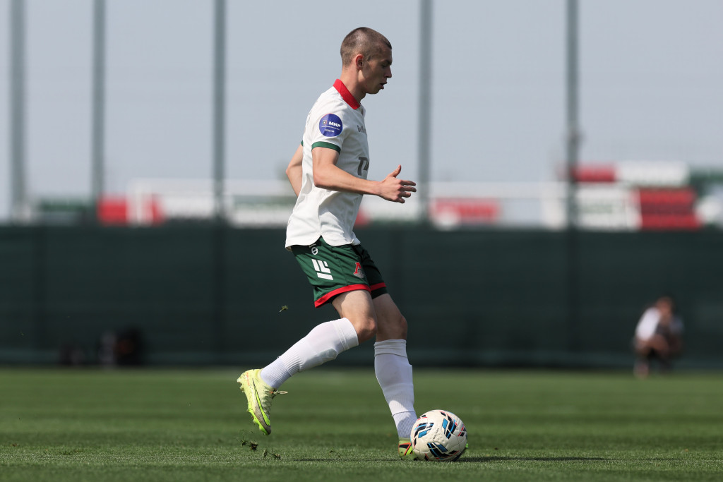 Червадин — автор гола на сборах основы.JPG