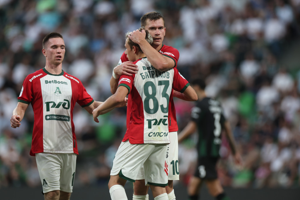 Батраков после гола «Краснодару».JPG Батраков после гола «Краснодару».JPG