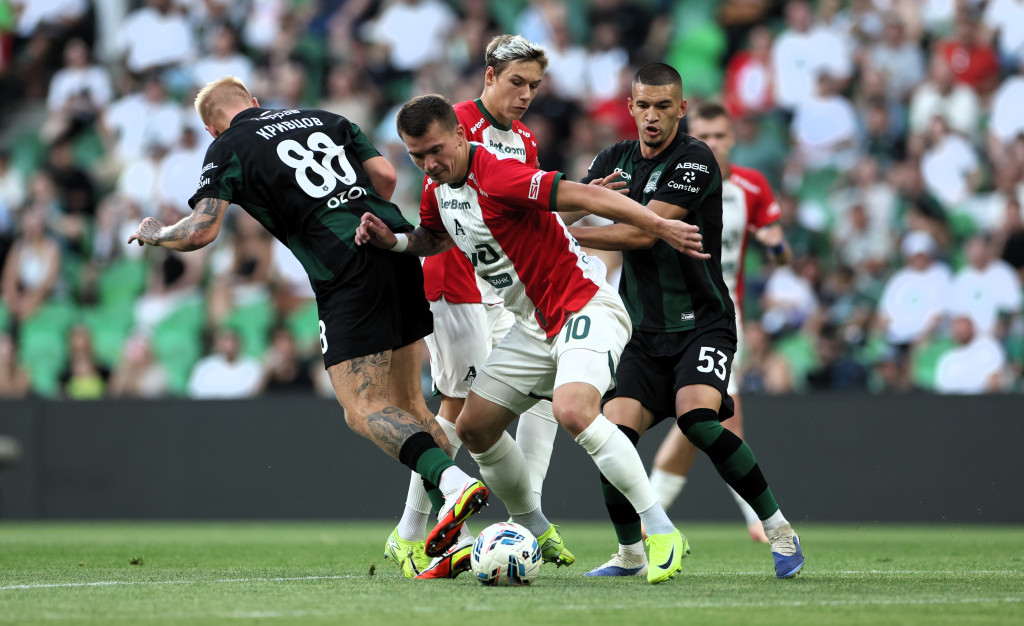 Воробьёв в игре против «Краснодара».JPG Воробьёв в игре против «Краснодара».JPG